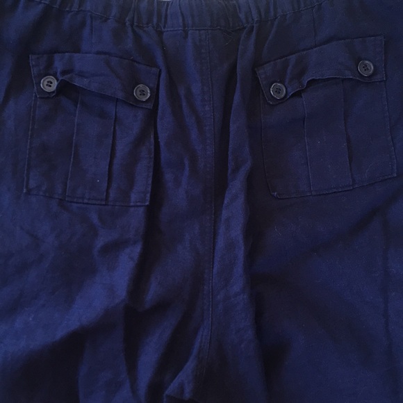 New York & Company Wide Leg Linen Pants - Picture 2 of 3